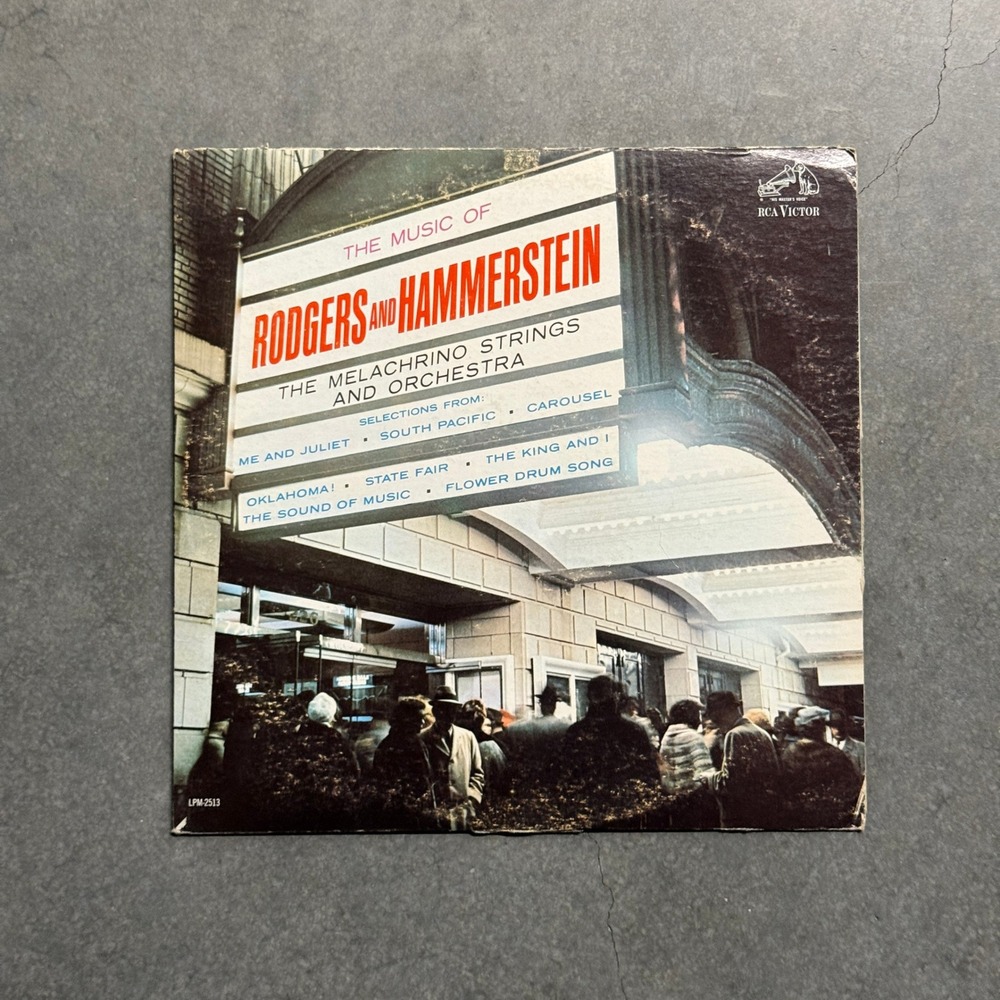 Rodgers & Hammerstein Melachrino Strings Orchestra RCA Victor Vinyl LP LPM-2513